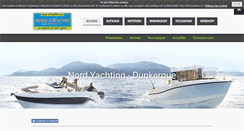 Desktop Screenshot of nordyachting.fr